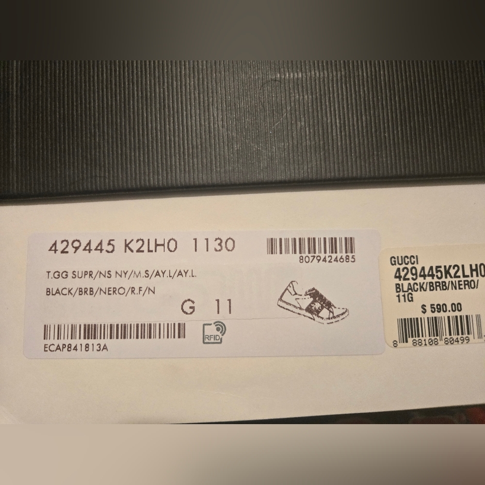 Gucci Ace GG Supreme Navy - Picture 8 of 8